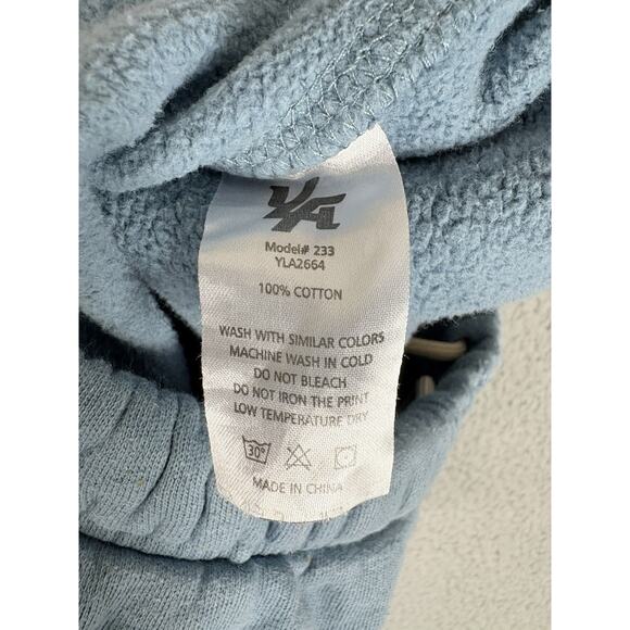 YoungLA 233 The Immortal Joggers Sweatpants Men’s Small Blue Fleece Logo - Picture 5 of 8